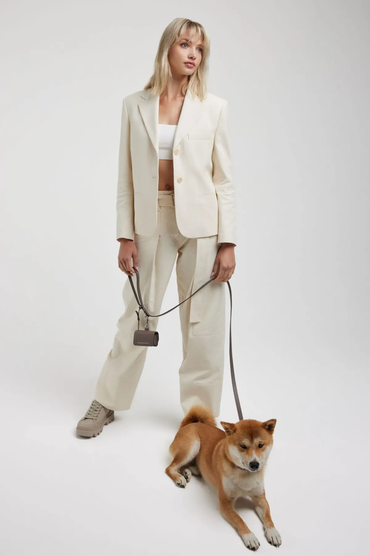 Hot COLLAR | DARK TAUPE Halsbanden